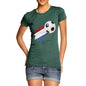 Netherlands Football Flag Paint Splat Women's T-Shirt 