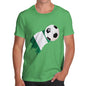 Nigeria Football Flag Paint Splat Men's T-Shirt