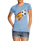 Spain Football Flag Paint Splat Women's T-Shirt 