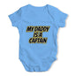 My Daddy Is A Captain Baby Unisex Baby Grow Bodysuit