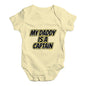 My Daddy Is A Captain Baby Unisex Baby Grow Bodysuit