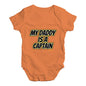 My Daddy Is A Captain Baby Unisex Baby Grow Bodysuit