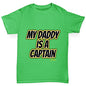 My Daddy Is A Captain Boy's T-Shirt