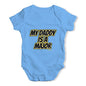 My Daddy Is A Major Baby Unisex Baby Grow Bodysuit