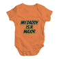 My Daddy Is A Major Baby Unisex Baby Grow Bodysuit