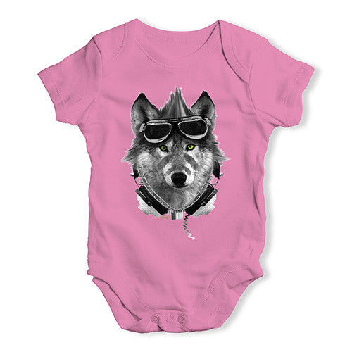 Rave Wolf Baby Unisex Baby Grow Bodysuit