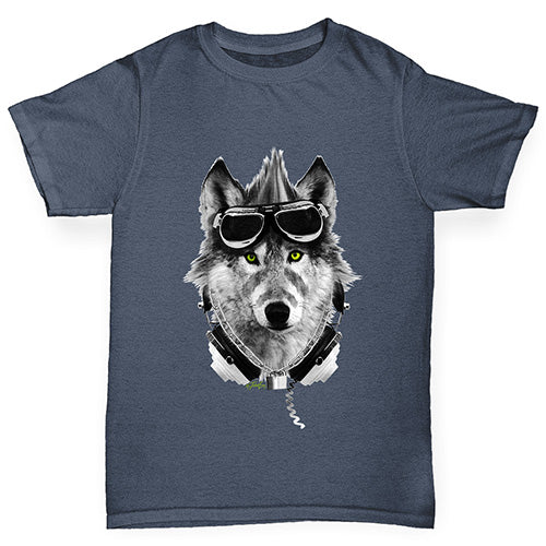 Rave Wolf Boy's T-Shirt