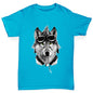 Rave Wolf Girl's T-Shirt 