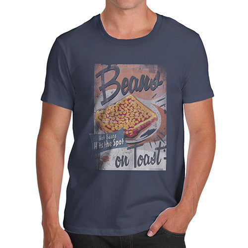 Beans On Toast Men's T-Shirt
