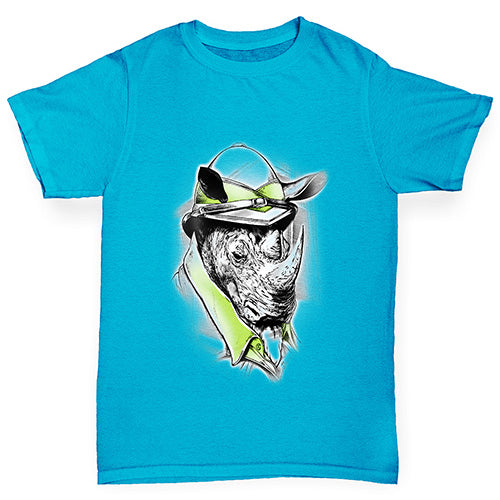 Safari Rhino Boy's T-Shirt