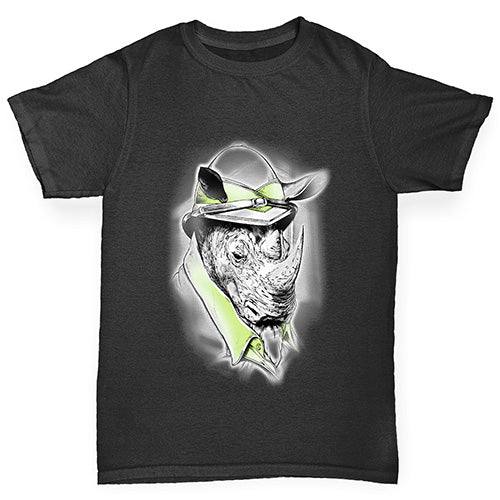 Safari Rhino Boy's T-Shirt