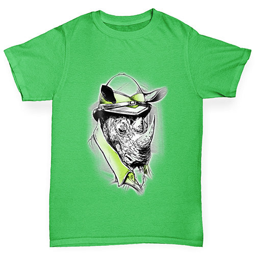 Safari Rhino Boy's T-Shirt