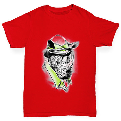 Safari Rhino Boy's T-Shirt