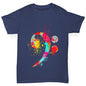 Bass Clef Paint Splats Boy's T-Shirt