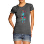 Treble Clef Paint Splats Women's  T-Shirt 