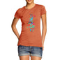 Treble Clef Paint Splats Women's  T-Shirt 