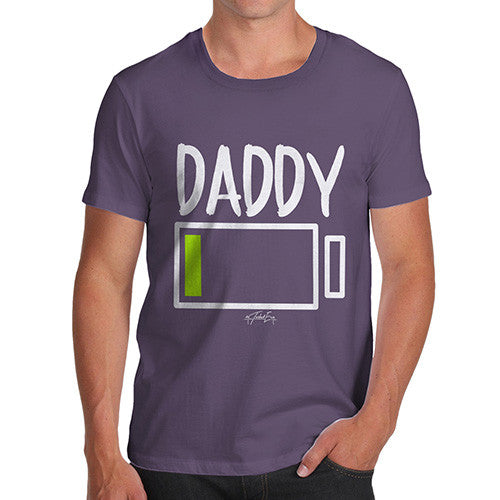 Daddy Low Battery Men's  T-Shirt