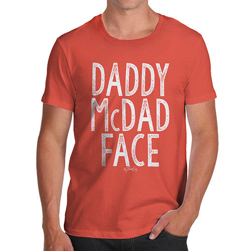 Daddy McDad Face Men's  T-Shirt