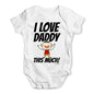 I Love Daddy This Much Boy Baby Unisex Baby Grow Bodysuit