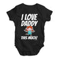 I Love Daddy This Much Girl Baby Unisex Baby Grow Bodysuit