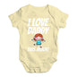 I Love Daddy This Much Girl Baby Unisex Baby Grow Bodysuit