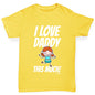 I Love Daddy This Much Girl Girl's T-Shirt 