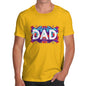 Dad Finger Paint Men's  T-Shirt