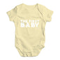 The First Baby Baby Unisex Baby Grow Bodysuit