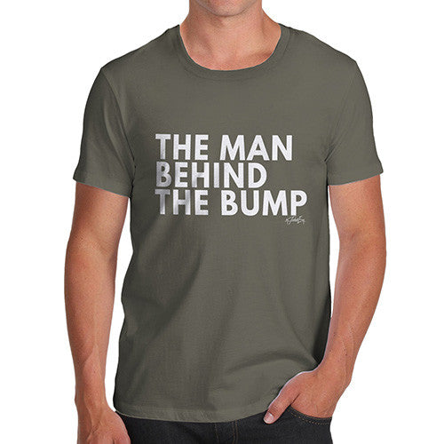 The Man Behind The Bump Men's  T-Shirt