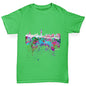 London Skyline Ink Splats Boy's T-Shirt