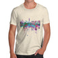 London Skyline Ink Splats Men's T-Shirt