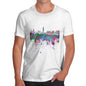 London Skyline Ink Splats Men's T-Shirt