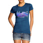 New York Skyline Ink Splats Women's T-Shirt 