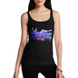 New York Skyline Ink Splats Women's Tank Top