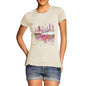 Dubai Skyline Ink Splats Women's T-Shirt 