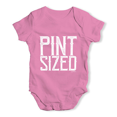 Pint Sized Baby Unisex Baby Grow Bodysuit