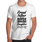 Proud Father Of A Super Daughter Men's T-Shirt