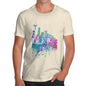 Seattle Skyline Ink Splats Men's T-Shirt