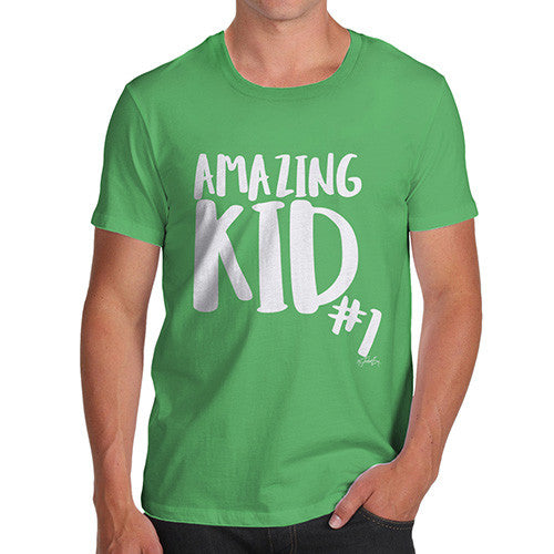 Amazing Kid Number 1 Men's T-Shirt