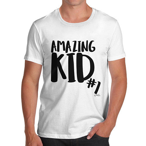 Amazing Kid Number 1 Men's T-Shirt