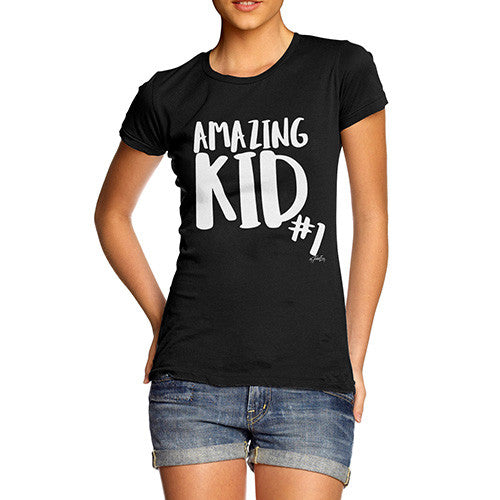 Amazing Kid Number 1 Women's T-Shirt 