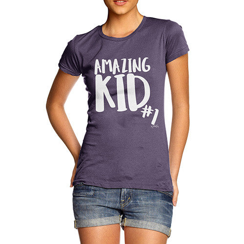 Amazing Kid Number 1 Women's T-Shirt 