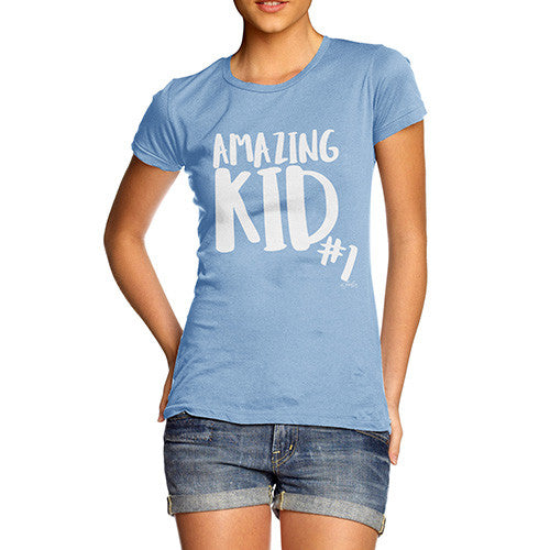 Amazing Kid Number 1 Women's T-Shirt 