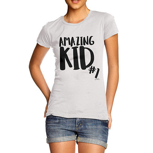 Amazing Kid Number 1 Women's T-Shirt 