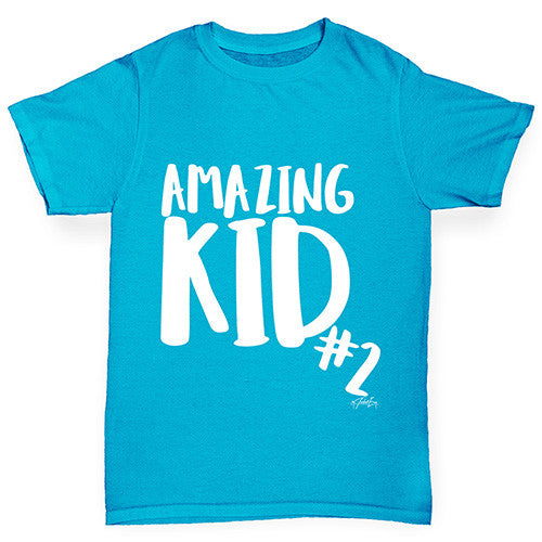 Amazing Kid Number 2 Girl's T-Shirt 