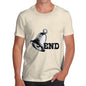 Bell End Funny Pun Rude Men's T-Shirt