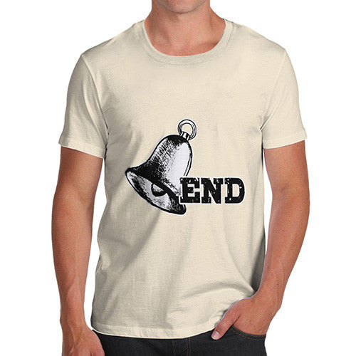 Bell End Funny Pun Rude Men's T-Shirt