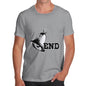 Bell End Funny Pun Rude Men's T-Shirt