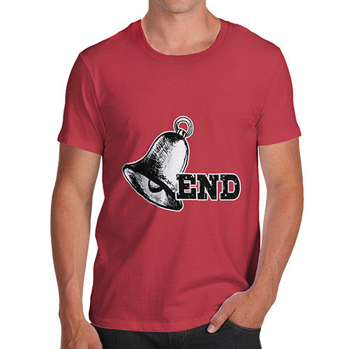 Bell End Funny Pun Rude Men's T-Shirt