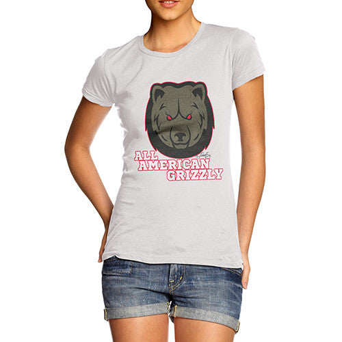 All American Grizzly Women's T-Shirt 